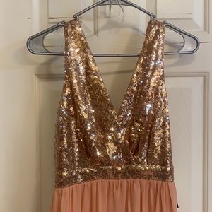 Lulu’s Elegant Encounter Dress Sequin Small